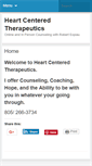Mobile Screenshot of heartcenteredtherapeutics.com